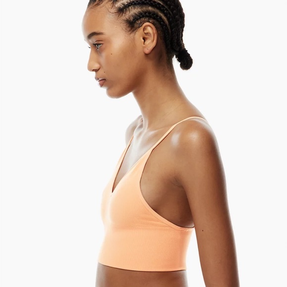 Aritzia talula sunny apricot Seamless Tank size medium - Picture 4 of 9